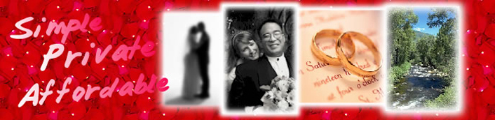 Smoky Mountain Wedding Ceremony, Affordable, Simple, Private